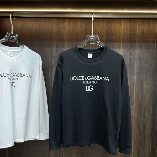 Dolce & Gabbana D&G T-Shirts Long Sleeved For Unisex #1130345
