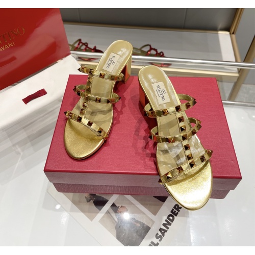Replica Valentino Slippers For Women #1130372 $88.00 USD for Wholesale