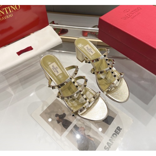 Replica Valentino Slippers For Women #1130373 $88.00 USD for Wholesale