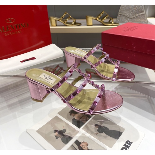 Replica Valentino Slippers For Women #1130374 $88.00 USD for Wholesale