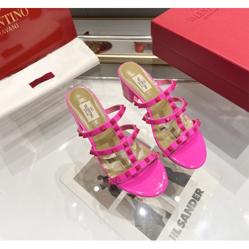 Replica Valentino Slippers For Women #1130376 $88.00 USD for Wholesale