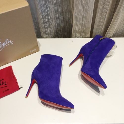 Christian Louboutin Boots For Women #1131055 $100.00 USD, Wholesale Replica Christian Louboutin Boots