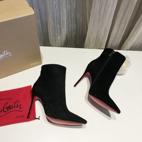 Christian Louboutin Boots For Women #1131058 $100.00 USD, Wholesale Replica Christian Louboutin Boots