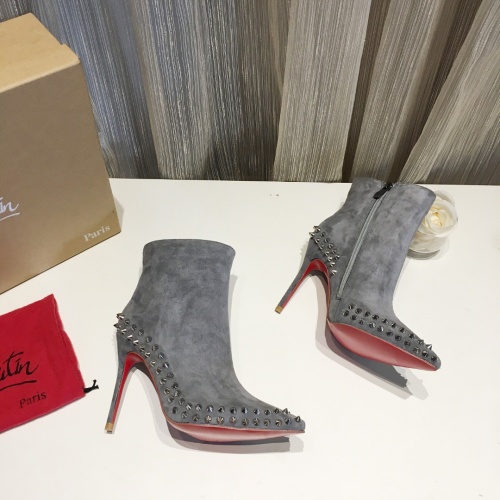 Christian Louboutin Boots For Women #1131060 $108.00 USD, Wholesale Replica Christian Louboutin Boots