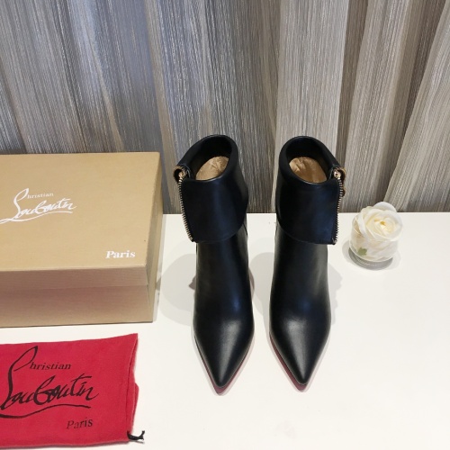 Replica Christian Louboutin Boots For Women #1131062 $112.00 USD for Wholesale