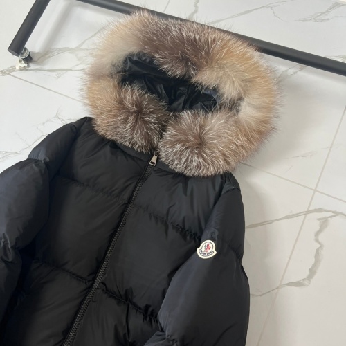 Replica Moncler Down Feather Coat Long Sleeved For Women #1131313 $297.52 USD for Wholesale