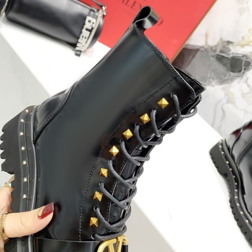 Replica Valentino Boots For Women #1131449 $112.00 USD for Wholesale
