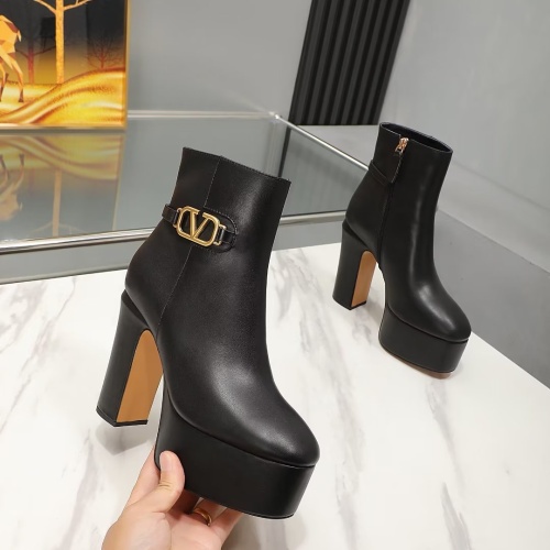 Replica Valentino Boots For Women #1131450 $112.00 USD for Wholesale