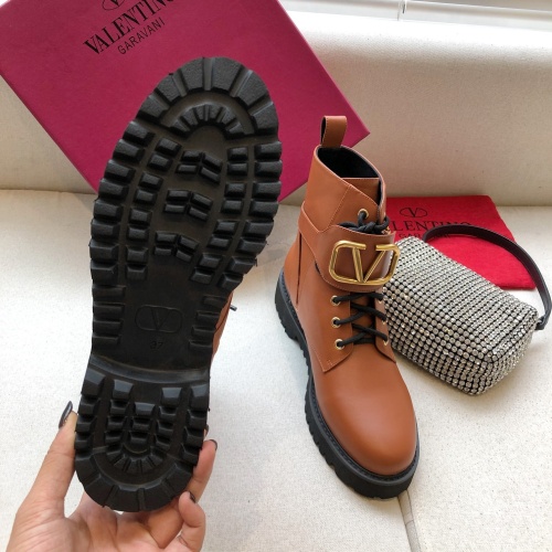 Replica Valentino Boots For Women #1131452 $98.00 USD for Wholesale