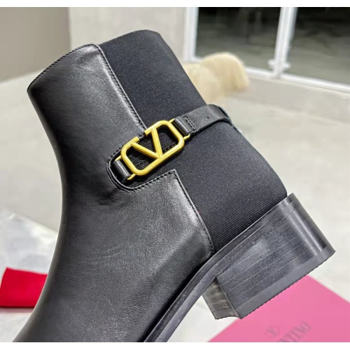 Replica Valentino Boots For Women #1131458 $98.00 USD for Wholesale