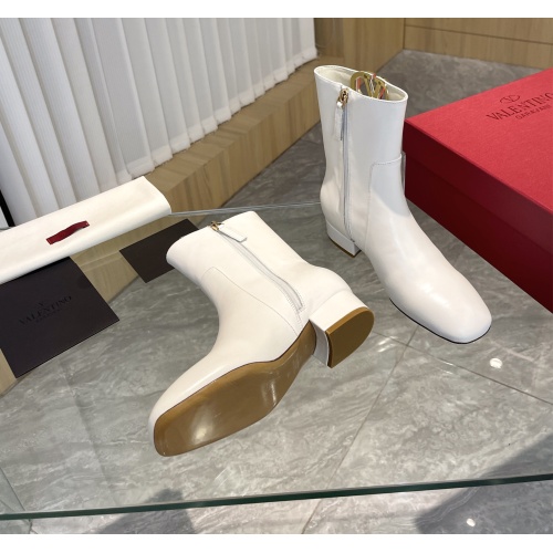 Replica Valentino Boots For Women #1131461 $128.00 USD for Wholesale