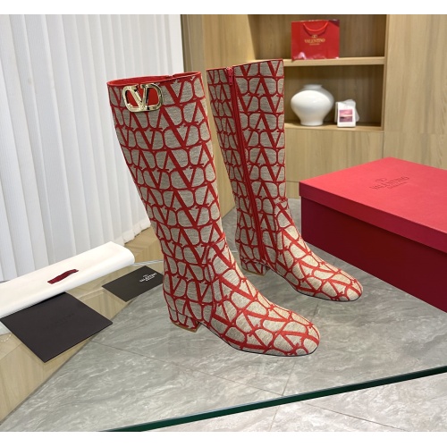 Valentino Boots For Women #1131469 $145.00 USD, Wholesale Replica Valentino Boots