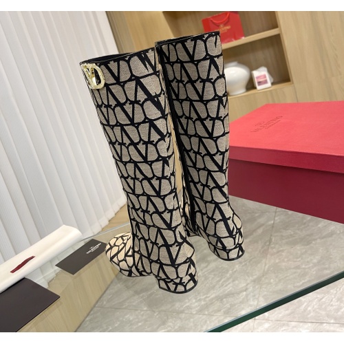 Replica Valentino Boots For Women #1131472 $145.00 USD for Wholesale