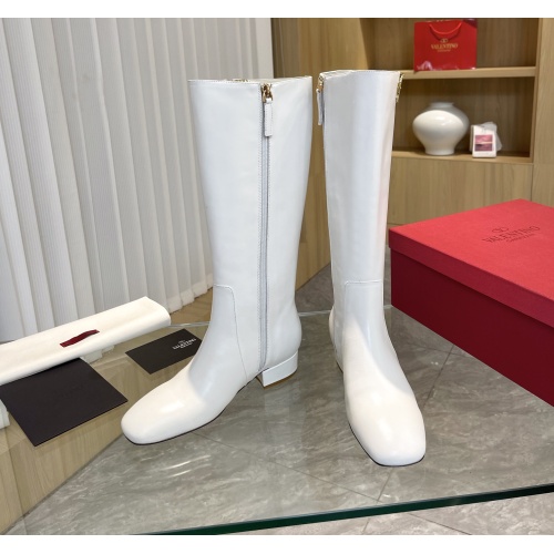 Replica Valentino Boots For Women #1131474 $160.00 USD for Wholesale