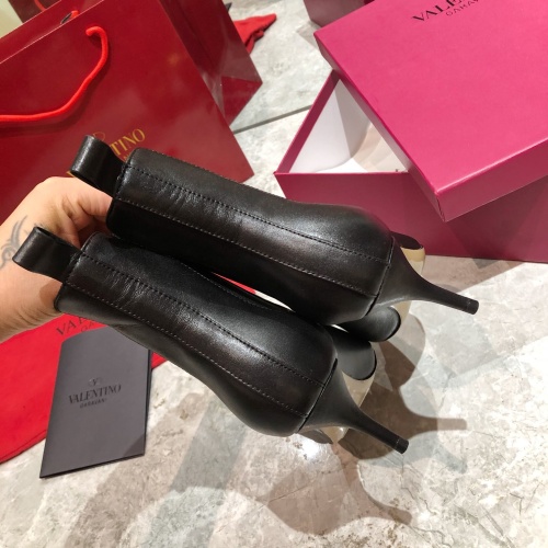 Replica Valentino Boots For Women #1131479 $102.00 USD for Wholesale