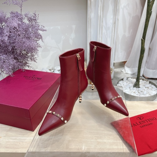 Replica Valentino Boots For Women #1131491 $108.00 USD for Wholesale