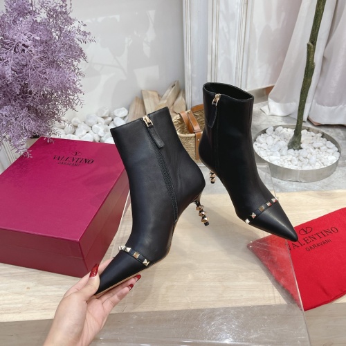 Replica Valentino Boots For Women #1131493 $108.00 USD for Wholesale