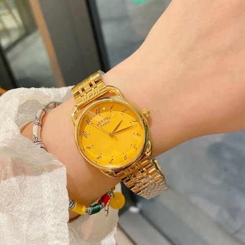 Replica Hermes Watches For Women #1131697 $29.00 USD for Wholesale
