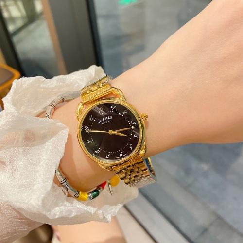Replica Hermes Watches For Women #1131698 $29.00 USD for Wholesale