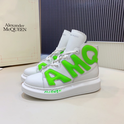 Alexander McQueen High Tops Shoes For Men #1132039
