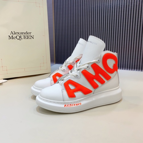 Alexander McQueen High Tops Shoes For Men #1132042