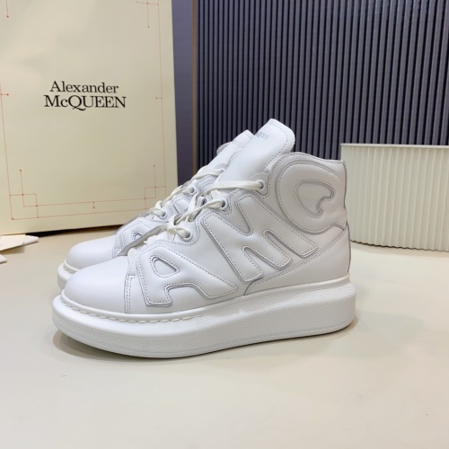 Alexander McQueen High Tops Shoes For Men #1132045