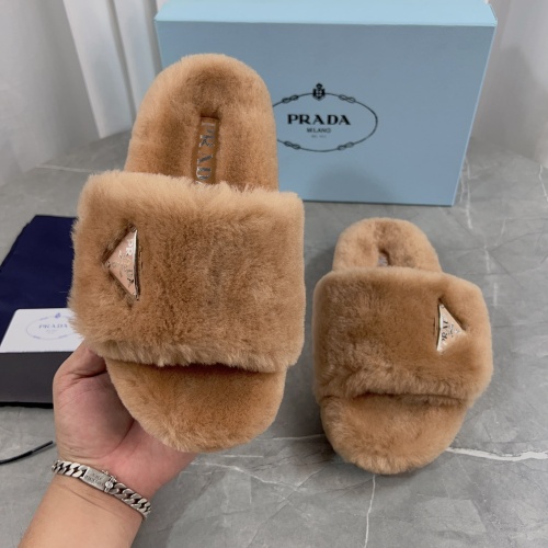 Replica Prada Slippers For Women #1132146 $96.00 USD for Wholesale