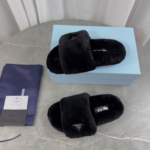 Replica Prada Slippers For Women #1132149 $96.00 USD for Wholesale