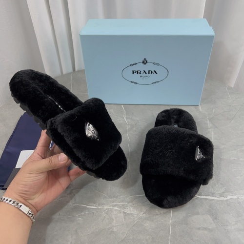 Replica Prada Slippers For Women #1132149 $96.00 USD for Wholesale