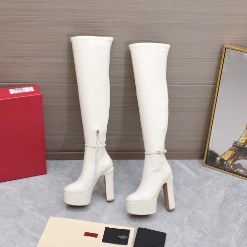 Valentino Boots For Women #1132176 $172.00 USD, Wholesale Replica Valentino Boots