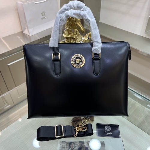 Versace AAA Man Handbags #1132725 $155.00 USD, Wholesale Replica Versace AAA Man Handbags