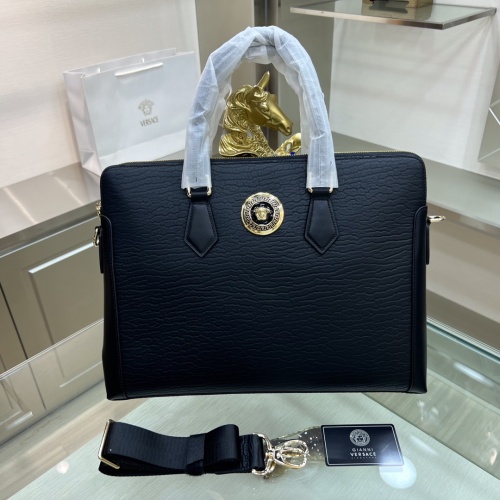 Versace AAA Man Handbags #1132726 $155.00 USD, Wholesale Replica Versace AAA Man Handbags