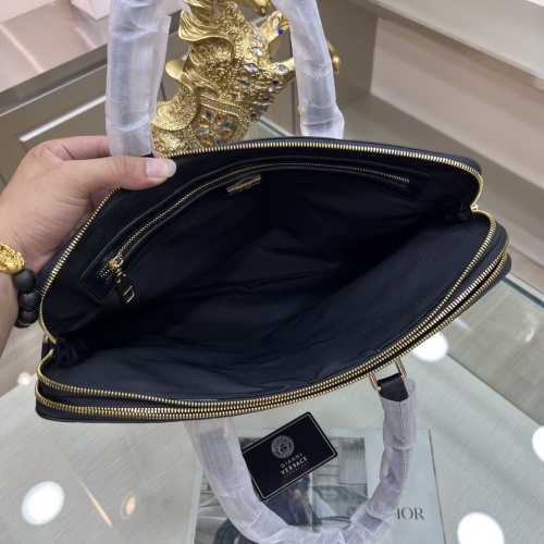 Replica Versace AAA Man Handbags #1132726 $155.00 USD for Wholesale