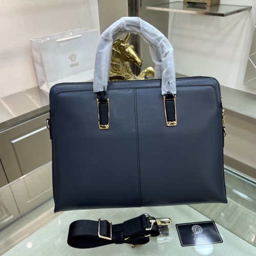 Replica Versace AAA Man Handbags #1132729 $155.00 USD for Wholesale