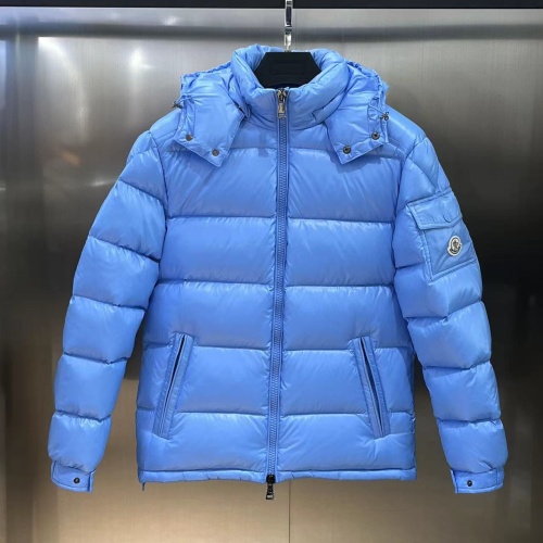Moncler Down Feather Coat Long Sleeved For Unisex #1132881 $160.00 USD, Wholesale Replica Moncler Down Feather Coat