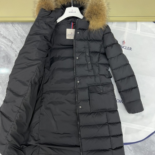 Replica Moncler Down Feather Coat Long Sleeved For Women #1132904 $202.00 USD for Wholesale