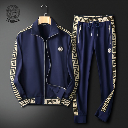 Versace Tracksuits Long Sleeved For Men #1133137 $85.00 USD, Wholesale Replica Versace Tracksuits