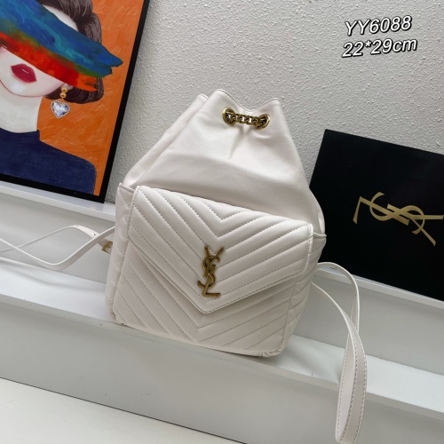 Yves Saint Laurent YSL AAA Quality Backpacks For Women #1133273 $98.00 USD, Wholesale Replica Yves Saint Laurent YSL AAA Backpacks
