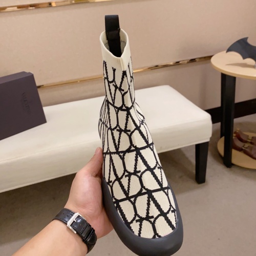 Replica Valentino Boots For Men #1133281 $68.00 USD for Wholesale