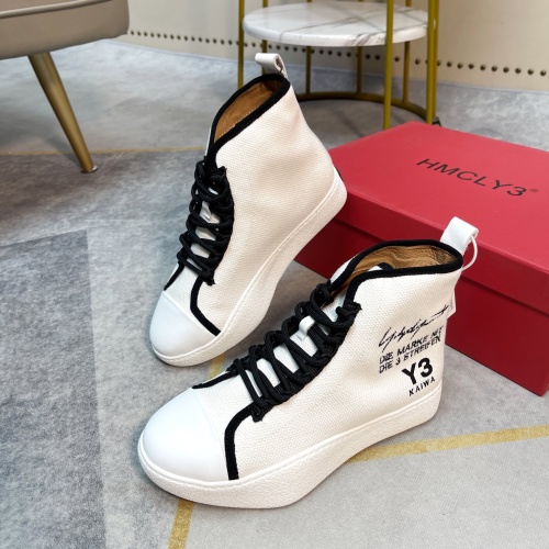Y-3 High Tops Shoes For Men #1133579 $98.00 USD, Wholesale Replica Y-3 High Tops Shoes
