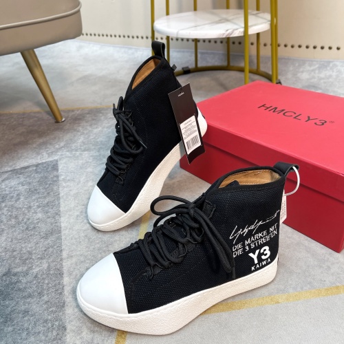 Y-3 High Tops Shoes For Men #1133584 $98.00 USD, Wholesale Replica Y-3 High Tops Shoes