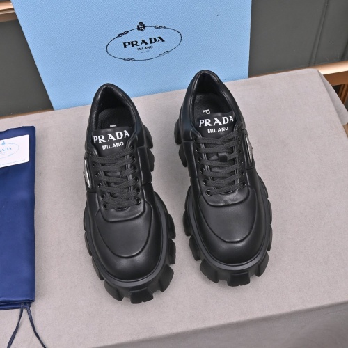 Replica Prada Boots For Women #1133596 $100.00 USD for Wholesale