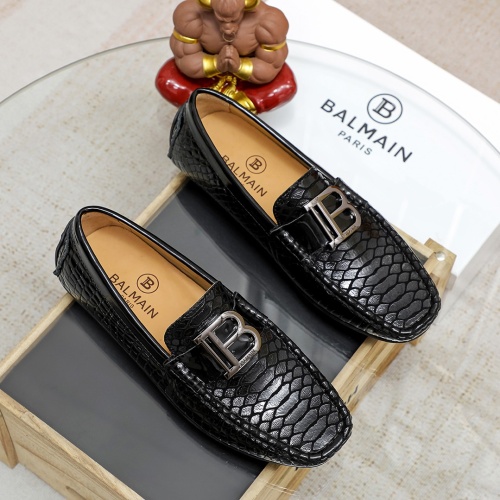 Balmain Leather Shoes For Men #1133598