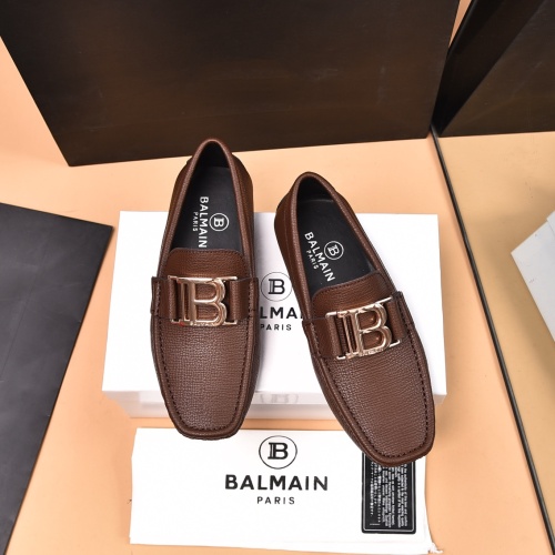 Balmain Leather Shoes For Men #1133645
