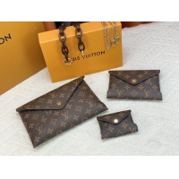 $60.00 USD Louis Vuitton AAA Quality Wallets For Women #1128396