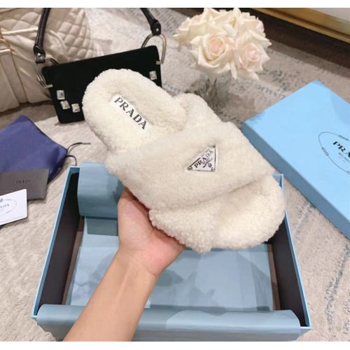Replica Prada Slippers For Women #1133812 $85.00 USD for Wholesale