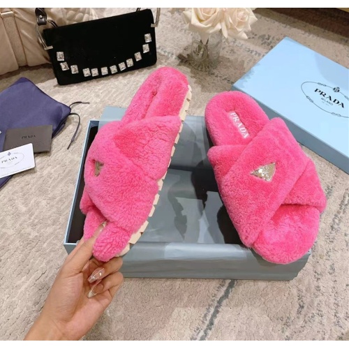 Replica Prada Slippers For Women #1133815 $85.00 USD for Wholesale