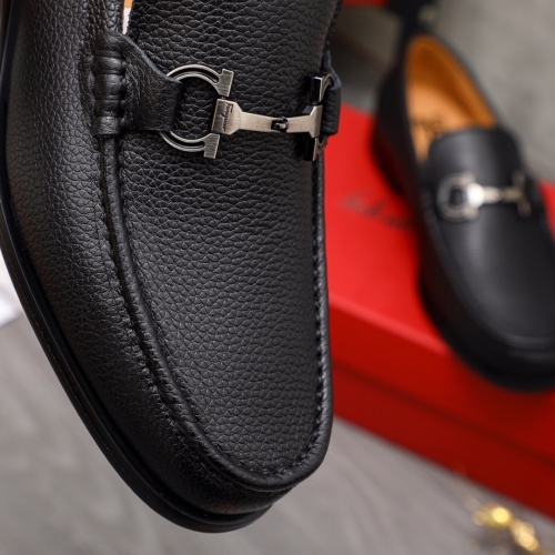 Replica Salvatore Ferragamo Leather Shoes For Men #1134003 $82.00 USD for Wholesale