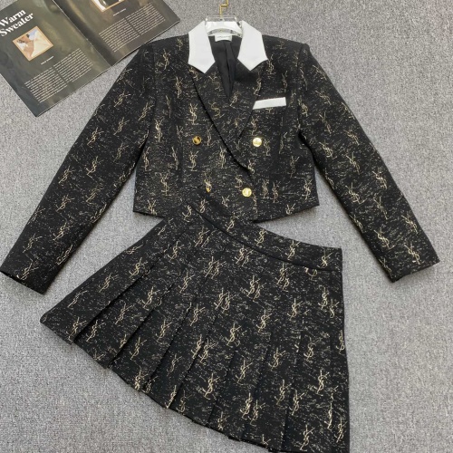 Yves Saint Laurent YSL Tracksuits Long Sleeved For Women #1134038