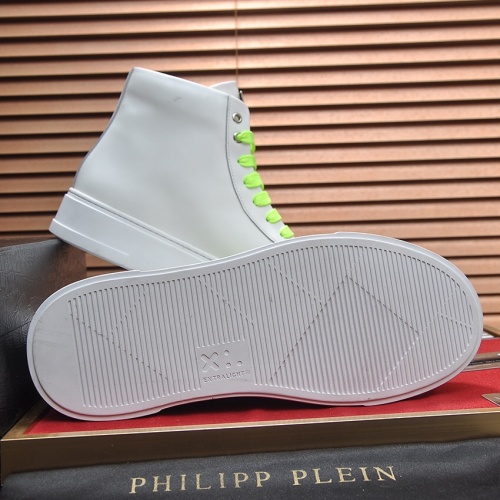 Replica Philipp Plein PP High Tops Shoes For Men #1134100 $118.00 USD for Wholesale